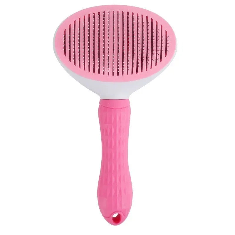 Self-Cleaning Pet Grooming Brush – Hair Remover Comb for Dogs Cats