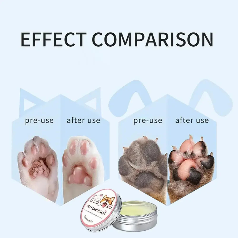 Paw Balm for Cats & Dogs – Protective Moisturizer for Cracked Paws & Nose (50g)