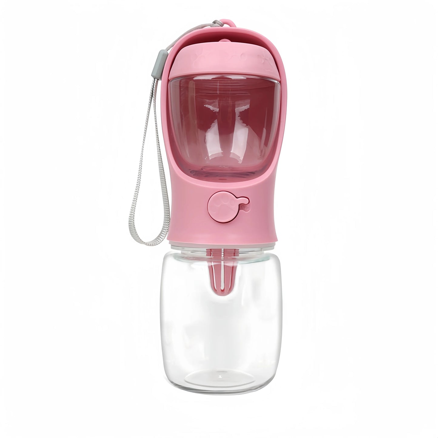 Portable Dog & Cat Water Bottle – Travel Feeder with Food Storage & Leakproof Dispenser