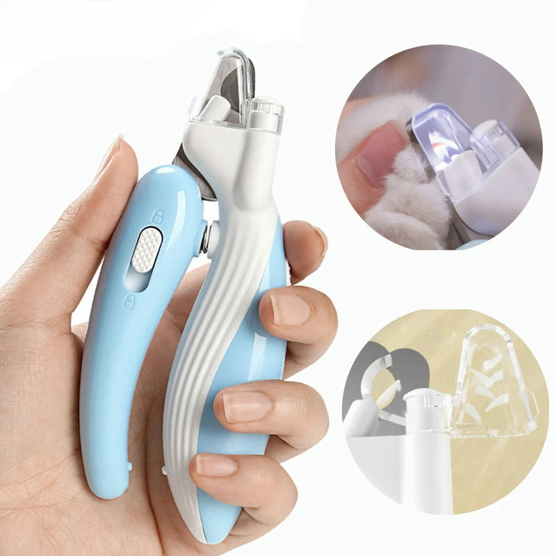 Professional LED Pet Nail Clippers – Safe & Easy Grooming for Dogs, Cats, and Small Animals