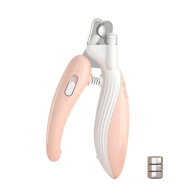 Professional LED Pet Nail Clippers – Safe & Easy Grooming for Dogs, Cats, and Small Animals