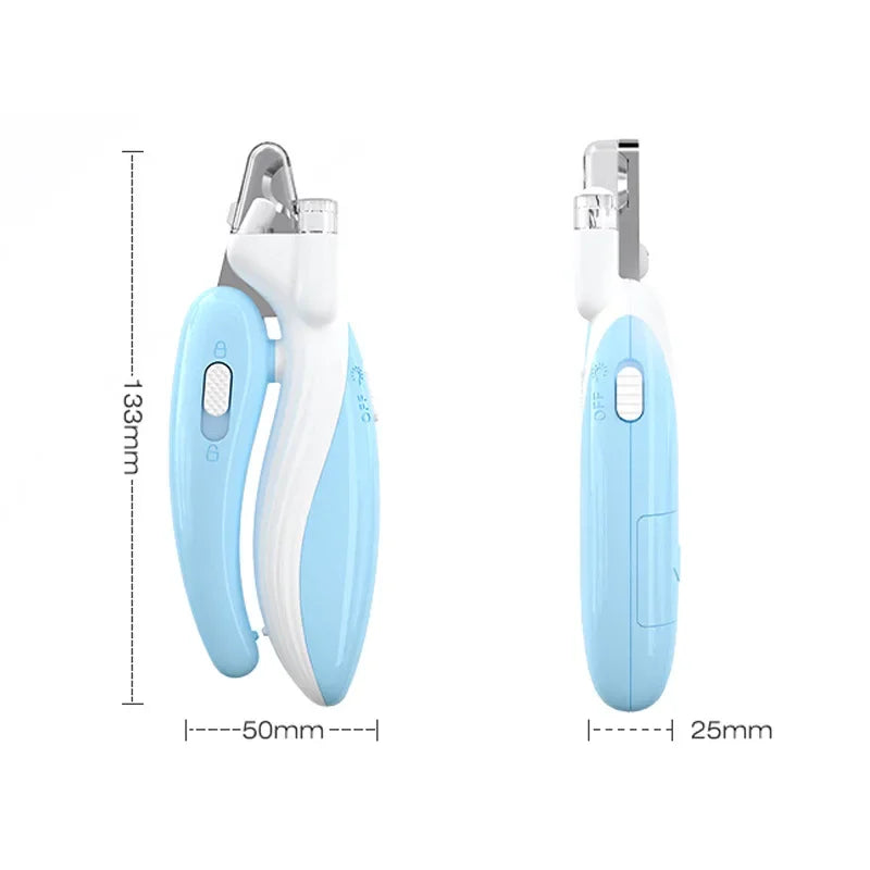 Professional LED Pet Nail Clippers – Safe & Easy Grooming for Dogs, Cats, and Small Animals