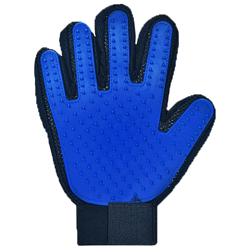 Cat & Dog Grooming Glove – Hair Removal Brush for Pets with Massage Effect (6 Colors)