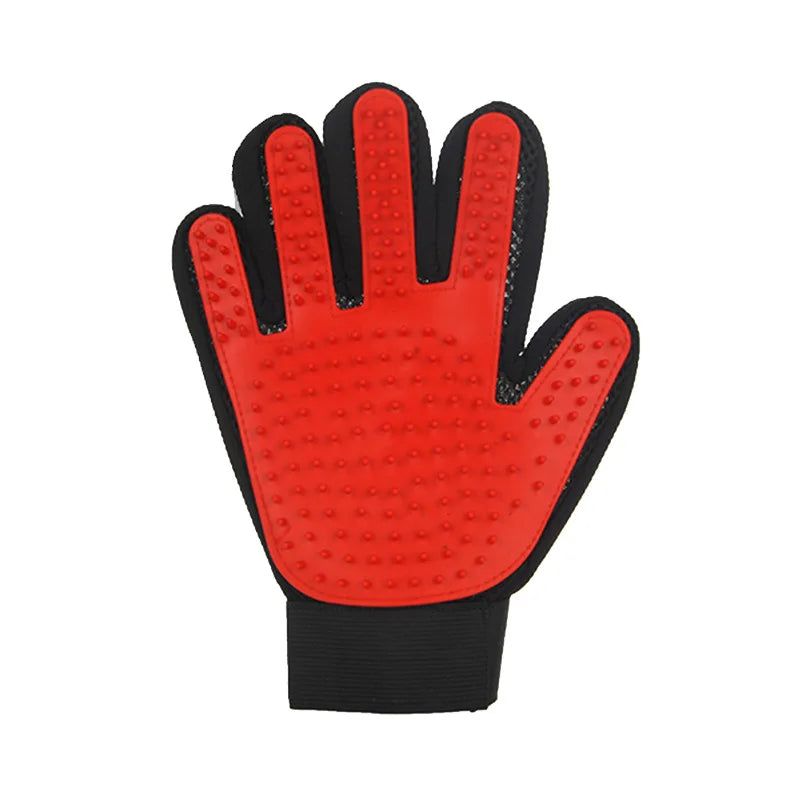 Cat & Dog Grooming Glove – Hair Removal Brush for Pets with Massage Effect (6 Colors)