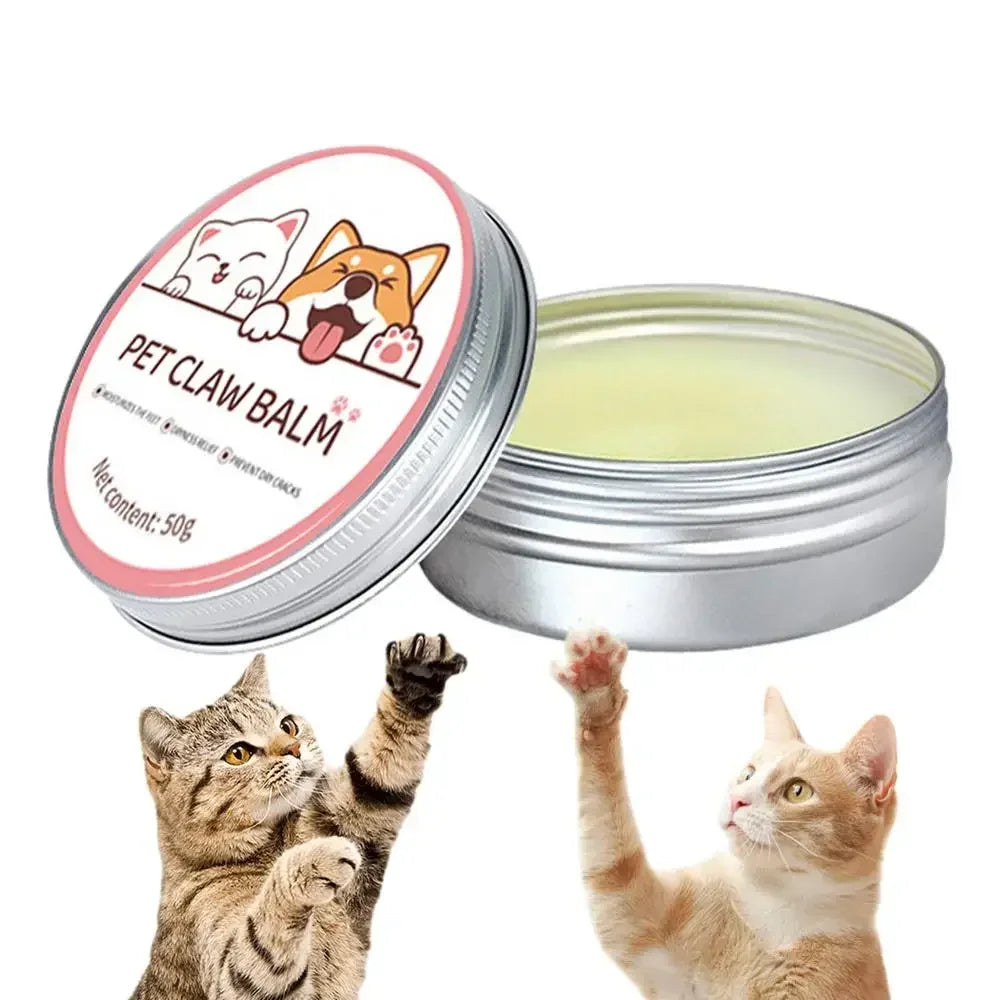 Paw Balm for Cats & Dogs – Protective Moisturizer for Cracked Paws & Nose (50g)